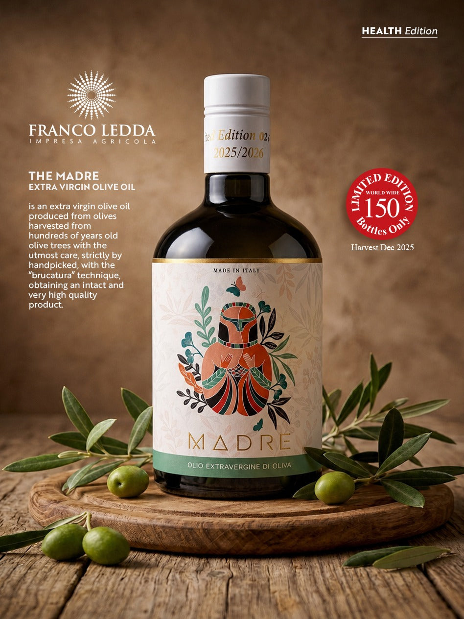 LIMITED EDITION 150 - DOCTOR FRANCO LEDDA MADRE EVOO 500ML